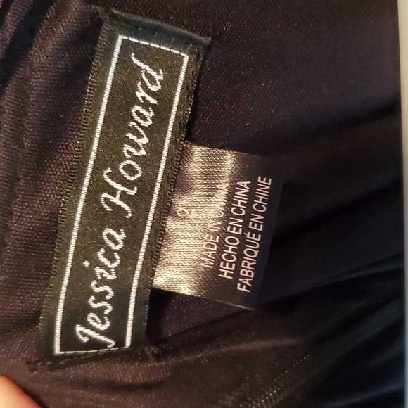 Jessica Howard black dress long sleeve - Picture 3 of 5